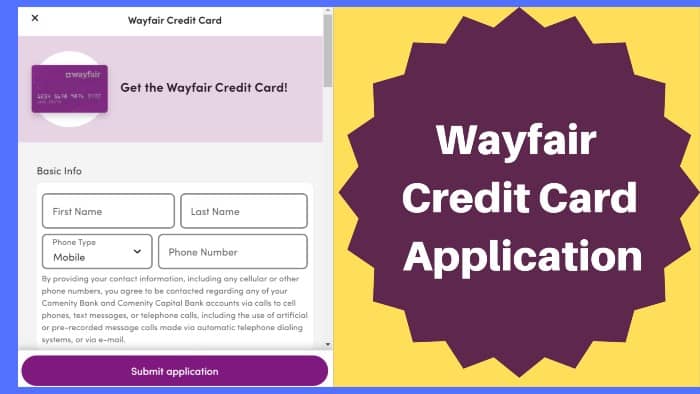 Wayfair-Credit-Card-Application